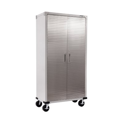 Ultra HD Mega Storage Cabinet - Stainless Steel