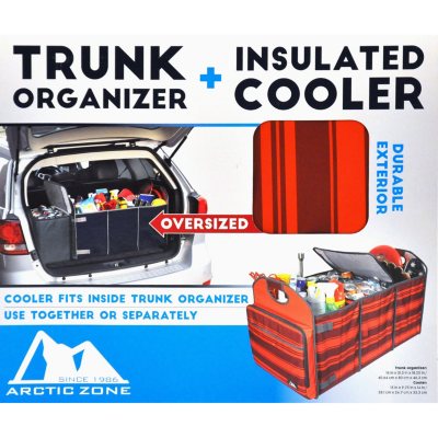 Arctic zone trunk hot sale organizer with cooler