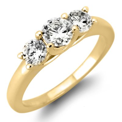 Sam's club 3 stone diamond ring sale