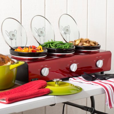 Bella triple slow cooker sales