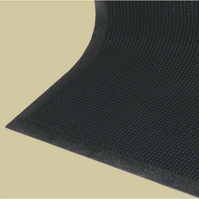 Vee-Stop Tough Rubber Scraper Mat - 4' x 6' - Black - Sam's Club