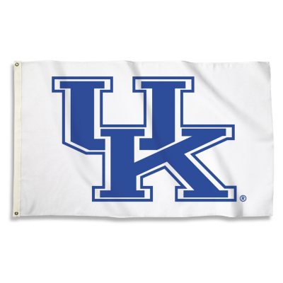 NCAA University of Kentucky Wildcats 3' x 5' Flag with Pole Mount Kit ...