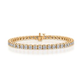Diamond Tennis Bracelet in 14K Gold (H-I, I1)