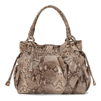 Orvieto by Estel Park ‘Grande Signore Python' Leather Handbag - Sam's Club