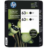 HP 63XL, (L0R43BN) High-Yield Black Original Ink Cartridge
