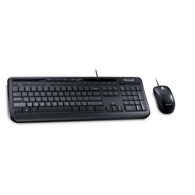 Microsoft Wired Desktop 600 - Keyboard and Mouse Combo