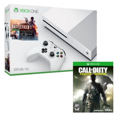 Xbox One S 500GB Console with Battlefield 1 and Call of Duty: Infinite  Warfare Bundle - Sam's Club