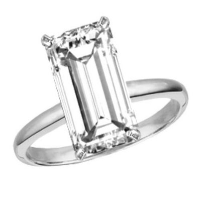 Sam's club emerald cut clearance engagement ring