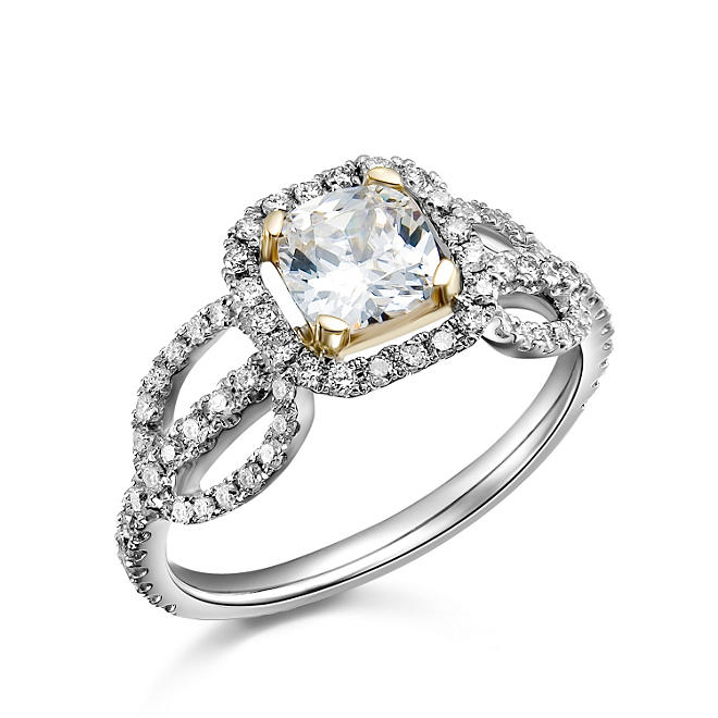 1.50 ct. t.w. Diamond Ring in 14k White Gold (H-I, I1)