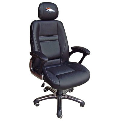 Denver Broncos Leather Office Chair Sam s Club