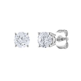 0.72 CT. T.W. Round Diamond Stud Earrings in 14K Gold (H-I, SI2)