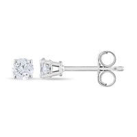 0.23 CT. T.W. Round Diamond Stud Earrings in 14K Gold (H-I, SI2)