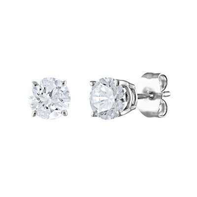 1/2 ct. tw. Diamond 4-Prong Stud Earrings in 14K Gold