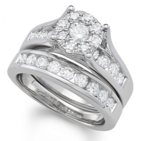 2.00 CT. T.W. Round Brilliant Diamond Ring Set in 14K Gold