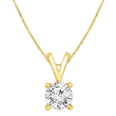 Sam's club clearance diamond solitaire necklace