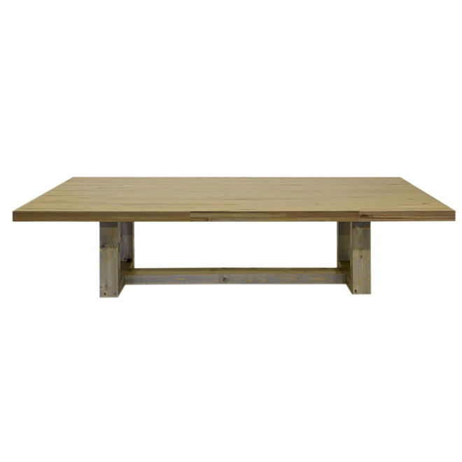 New Truck Wood Conference Table with H-Wood Base (Select a Size/Stain)