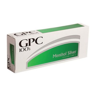 GPC Silver 100's Box Cigarettes Sam's Club