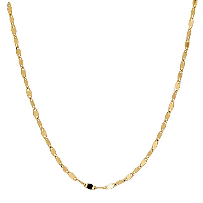 Valentino Link Chain in 14K Yellow Gold