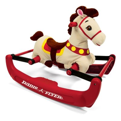 Radio flyer best sale wooden horse