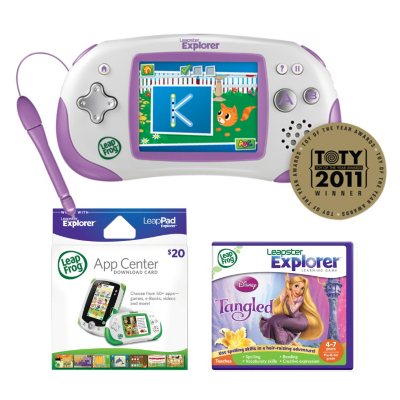 Leap Frog Leapster 2 with 9 learning Games & rechargeable battery