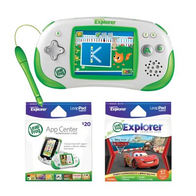 LeapFrog Leapster Explorer Bundle - Green - Sam