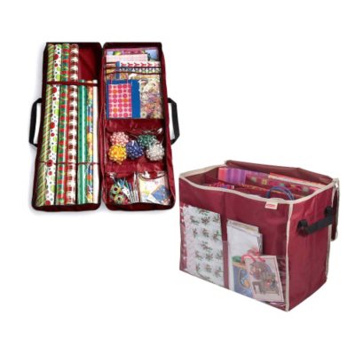 Gift Bag Crate Gift Wrap Organizer