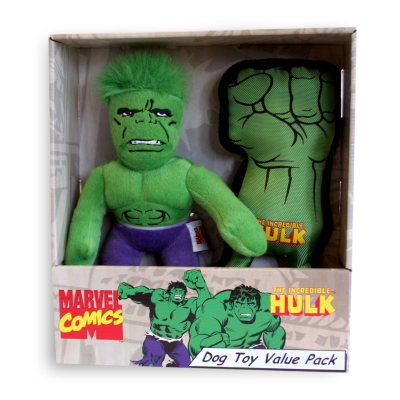 hulk dog toy