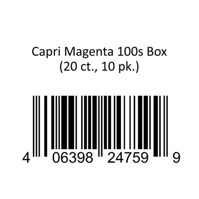 Capri Magenta 100s Box (20 ct., 10 pk.) - Sam's Club