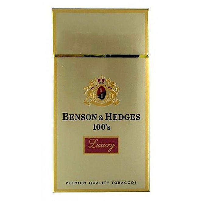 Benson & Hedges Luxury 100 Box 20 ct., 10 pk.
