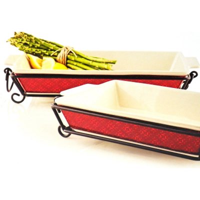 4 PC BAKEWARE SET RED Sam's Club