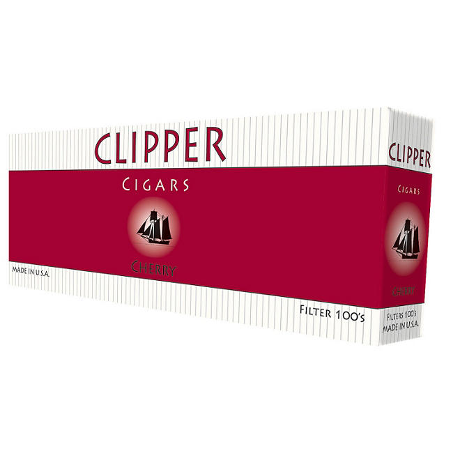 Clipper Cigars Cherry 100's 200 ct.