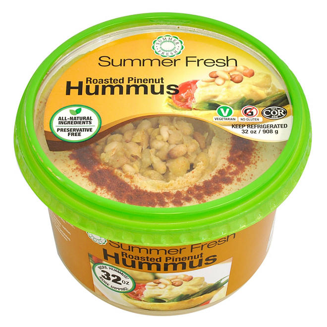 Summer Fresh Roasted Pine Nut Hummus (32 oz.)