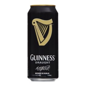 Guinness Draught Import Beer 14.9 fl. oz. can, 4 pk.