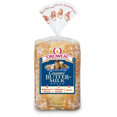 Oroweat Country Buttermilk Bread (24 oz. loaves, 2 pk.) Sam's Club