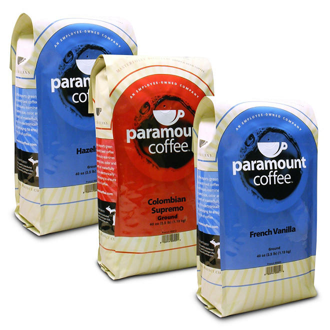 Paramount Coffee, Assorted Flavors (2.5 lb.)