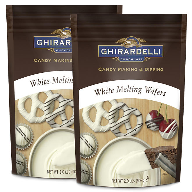 Ghirardelli White Chocolate Melting Wafers - 2 pk.