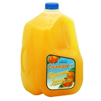 Creamland? Orange Juice Sam's Club