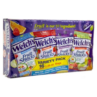 welch's fruit snacks bag