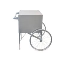 Gold Medal Stainless Steel Popcorn Cart For Use With Pop Maxx