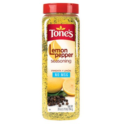 No-Salt Lemon Pepper Seasoning - Tone's®