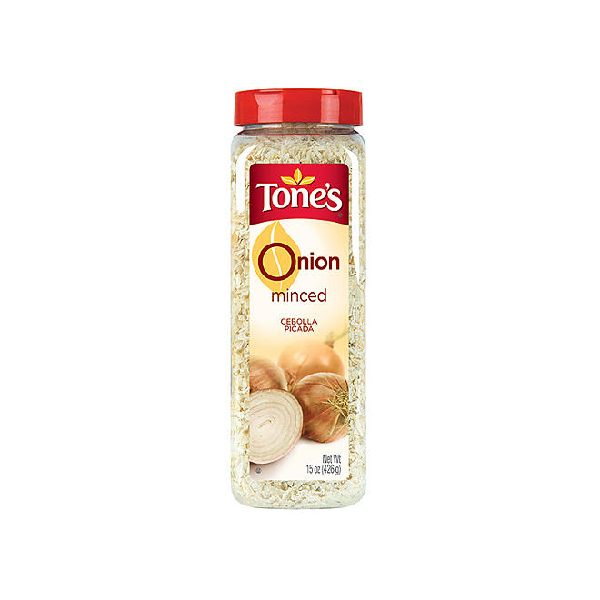 Tone's 15 oz. Minced Onions - 12 pk.
