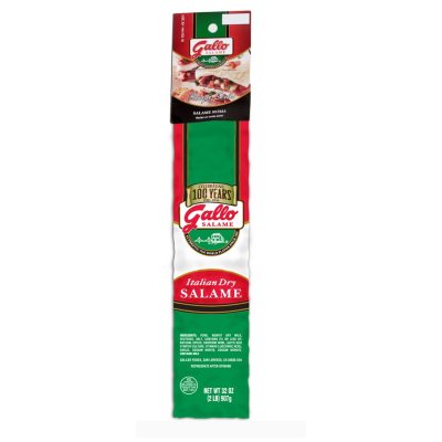 Gallo Italian Dry Salame Chub (2 lbs.) - Sam's Club