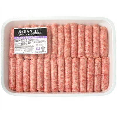 Gianelli Pork Breakfast Sausage Links (priced per pound) - Sam's Club