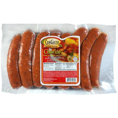 ConGusto Chorizo 3lbs. - Sam's Club