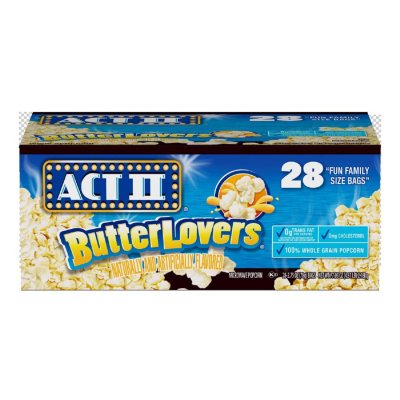 ACT II Butter Lovers Party Size Popcorn Party Size 8.5 oz 8.5 oz