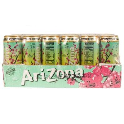 AriZona Half and Half Green Tea with Lemonade (23 fl. oz., 24 pk.) - Sam's  Club