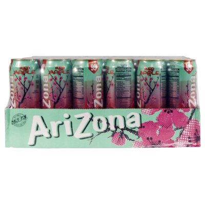 AriZona Red Apple Green Tea (23 fl. oz., 24 pk.) Sam's Club