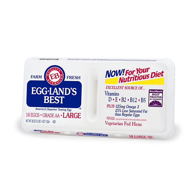 Eggland's Best Large Grade AA Eggs (18 ct.)