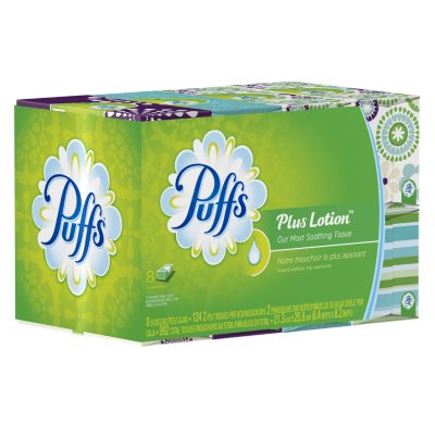 Puffs® Plus® Lotion Facial Tissues - Sam's Club