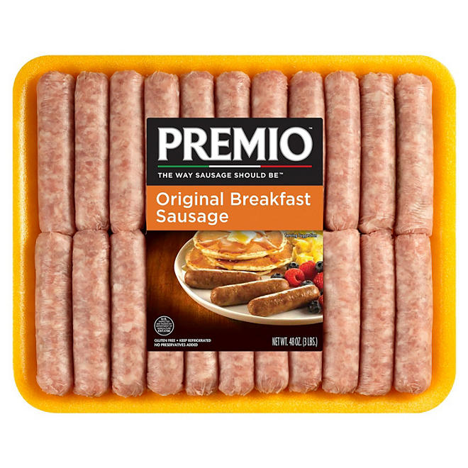 Premio Breakfast Sausage Links (3 lbs.)